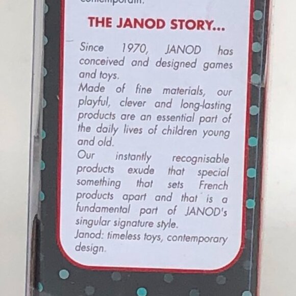 Janod My First Blocks Babies Animal  -  (4 wooden cubes) Brand New - Picture 7 of 14